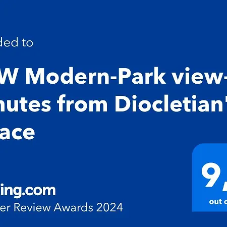 Apartment New Modern-park View-5 Minutes From Diocletian's Palace